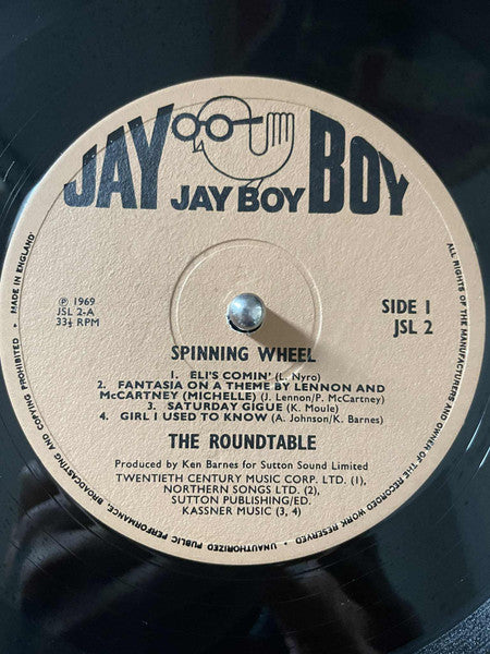 The Roundtable ~ Spinning Wheel (Vinyl) - Djungel & Jazz