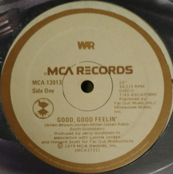 War : Good, Good Feelin' / Galaxy (12")