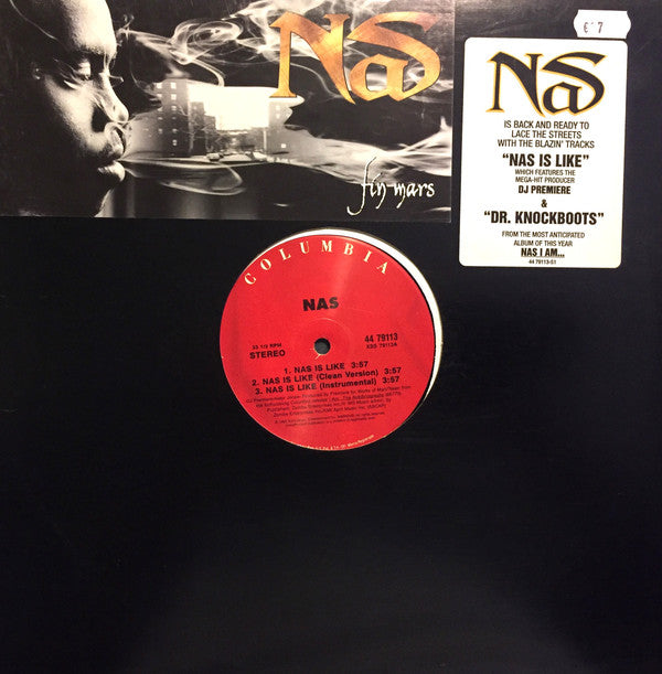 Nas ~ Nas Is Like / Dr. Knockboots (Vinyl) - Djungel & Jazz