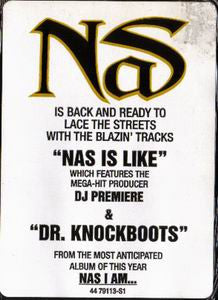 Nas ~ Nas Is Like / Dr. Knockboots (Vinyl) - Djungel & Jazz