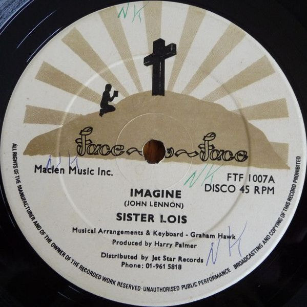 Sister Lois / SUS* : Imagine / New Cross Limbo (12")