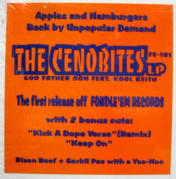The Cenobites, Godfather Don Feat. Kool Keith ~ The Cenobites LP (Vinyl) - Djungel & Jazz