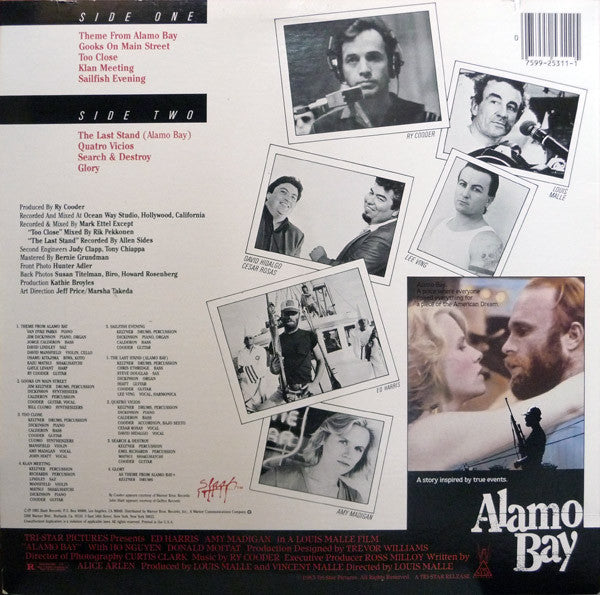 Ry Cooder ~ Music From The Motion Picture "Alamo Bay" (Vinyl) - Djungel & Jazz