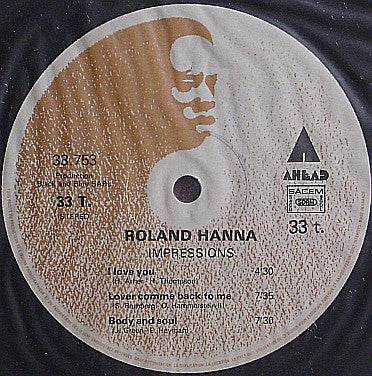 Roland Hanna ~ Impressions (Vinyl) - Djungel & Jazz