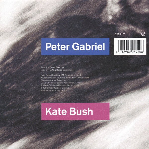 Peter Gabriel / Kate Bush ~ Don't Give Up (Vinyl) - Djungel & Jazz