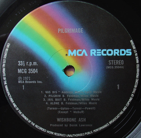 Wishbone Ash ~ Pilgrimage (Vinyl) - Djungel & Jazz