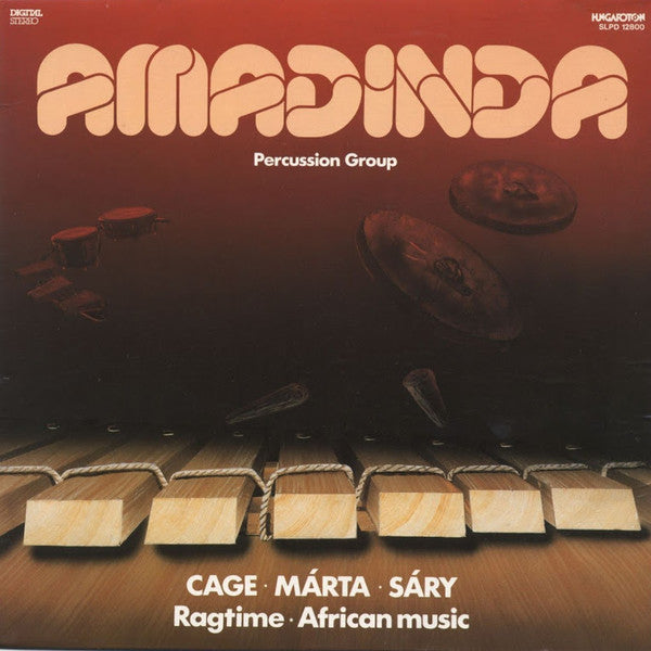 Amadinda Percussion Group ~ Cage · Márta · Sáry · Ragtime · African Music (Vinyl) - Djungel & Jazz