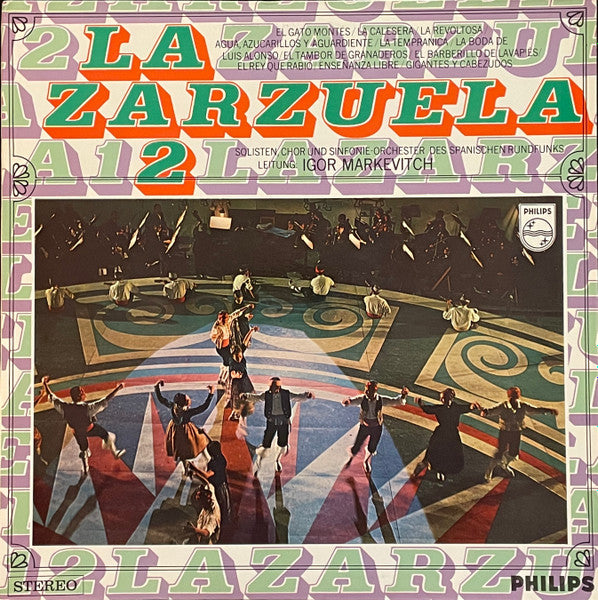 Solisten, Chor Und Sinfonie-Orchester Des Spanischen Rundfunks, Igor Markevitch ~ La Zarzuela 2 (Vinyl) - Djungel & Jazz