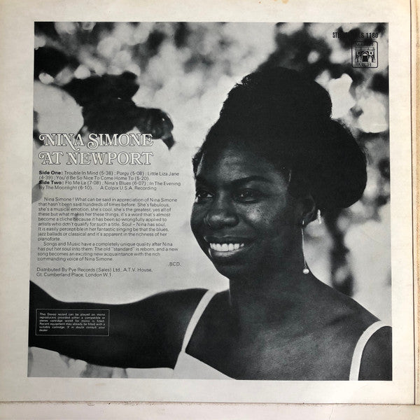 Nina Simone ~ Nina At Newport (Vinyl) - Djungel & Jazz