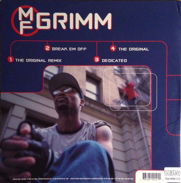 MF Doom / MF Grimm ~ MF (Vinyl) - Djungel & Jazz
