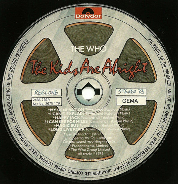 The Who ~ The Kids Are Alright (Vinyl) - Djungel & Jazz