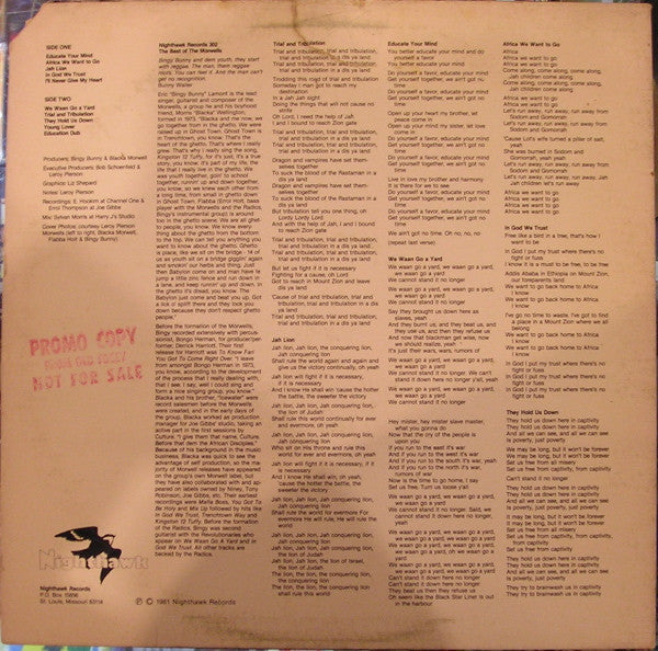 The Morwells : The Best Of (LP, Comp)