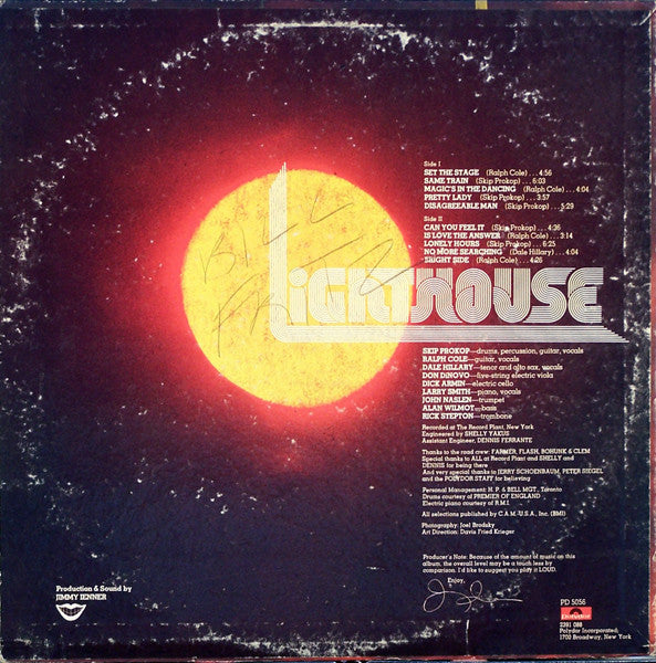 Lighthouse  ~ Can You Feel It (Vinyl) - Djungel & Jazz