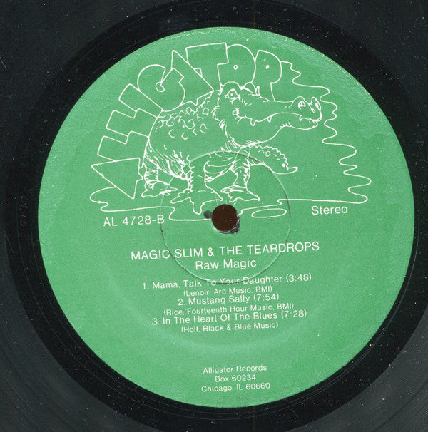 Magic Slim & The Teardrops ~ Raw Magic (Vinyl) - Djungel & Jazz