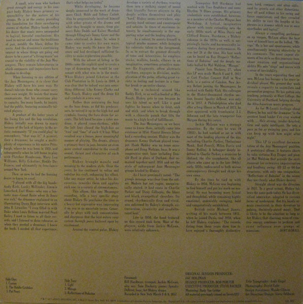 Art Blakey & The Jazz Messengers ~ Mirage (Vinyl) - Djungel & Jazz