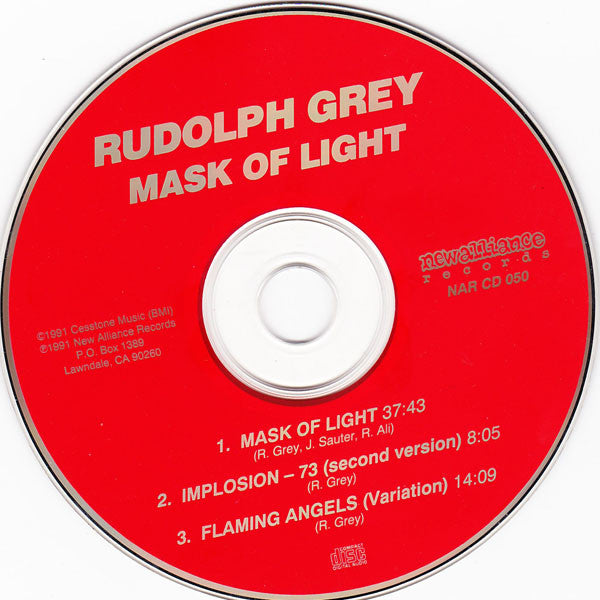 Rudolph Grey ~ Mask Of Light (Vinyl) - Djungel & Jazz