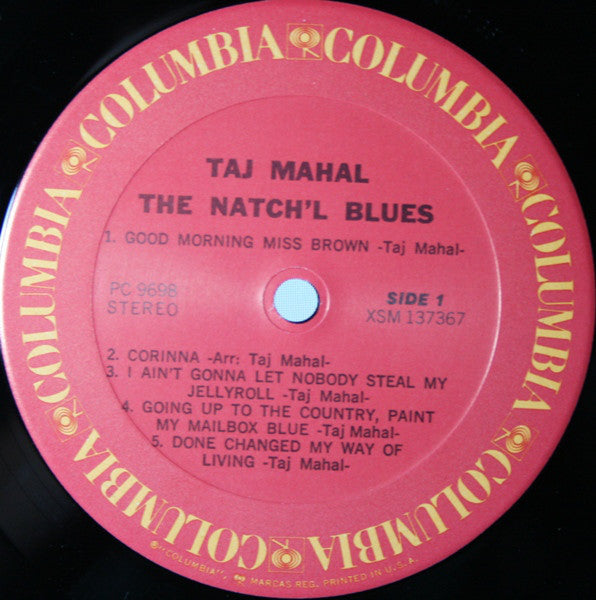 Taj Mahal ~ The Natch'l Blues (Vinyl) - Djungel & Jazz