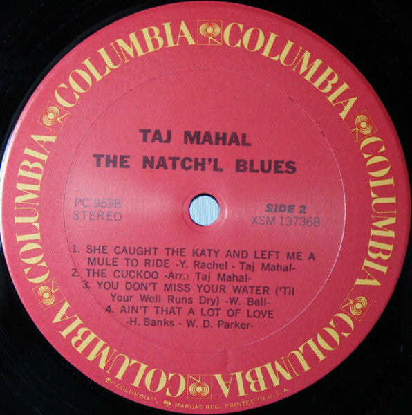 Taj Mahal ~ The Natch'l Blues (Vinyl) - Djungel & Jazz