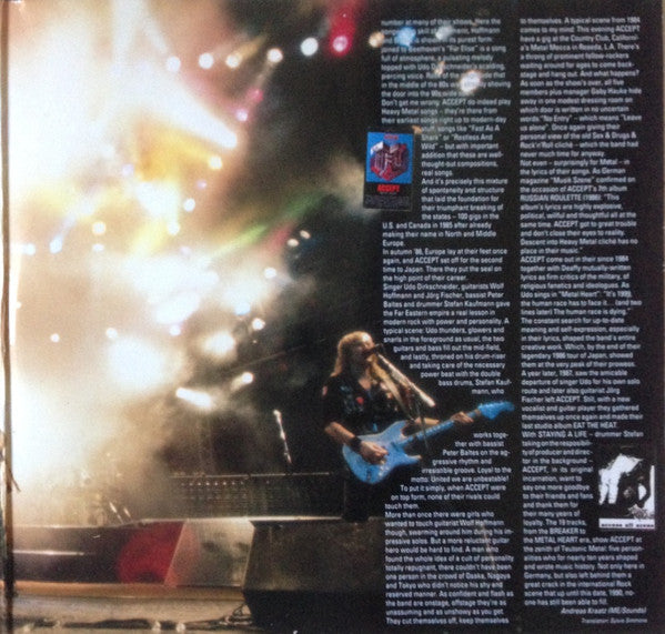 Accept : Staying A Life (2xLP, Album, Gat)