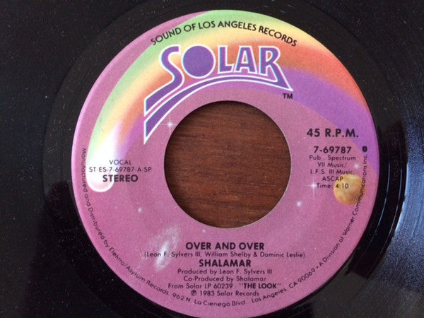 Shalamar ~ Over And Over (Vinyl) - Djungel & Jazz