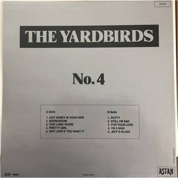 The Yardbirds ~ No. 4 (Vinyl) - Djungel & Jazz