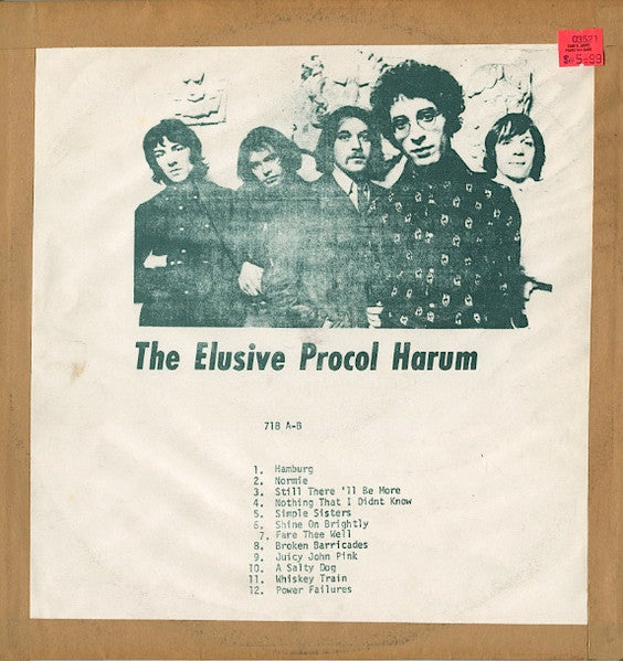 Procol Harum ~ The Elusive Procol Harum (Vinyl) - Djungel & Jazz