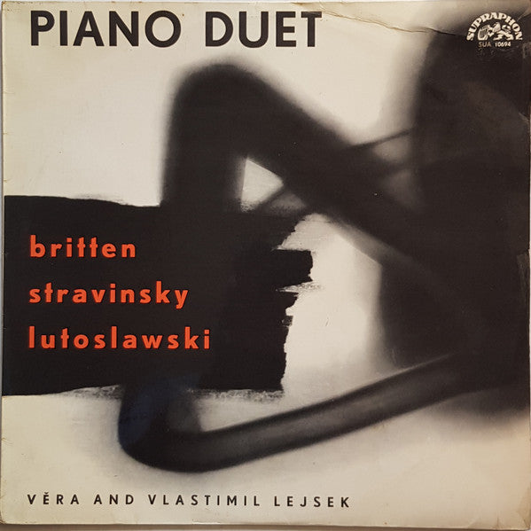 Britten / Stravinsky / Lutoslawski, Věra And Vlastimil Lejsek ~ Piano Duet (Vinyl) - Djungel & Jazz