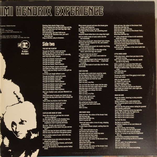 The Jimi Hendrix Experience ~ Axis: Bold As Love (Vinyl) - Djungel & Jazz