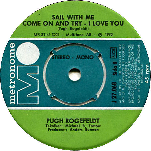 Pugh Rogefeldt ~ Föräldralåten (Vinyl) - Djungel & Jazz