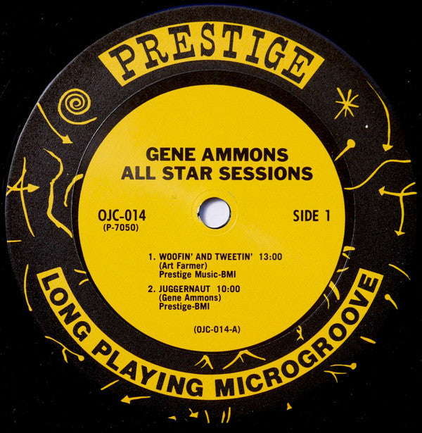 Gene Ammons ~ All Star Sessions (Vinyl) - Djungel & Jazz