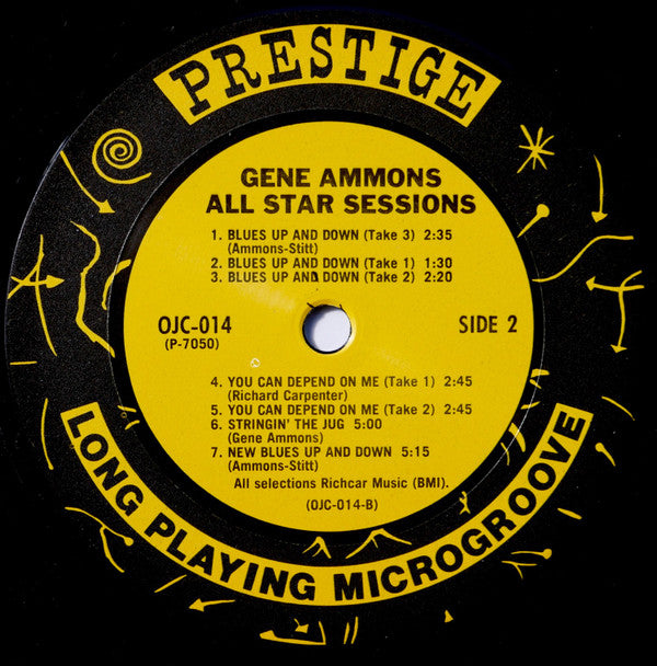 Gene Ammons ~ All Star Sessions (Vinyl) - Djungel & Jazz