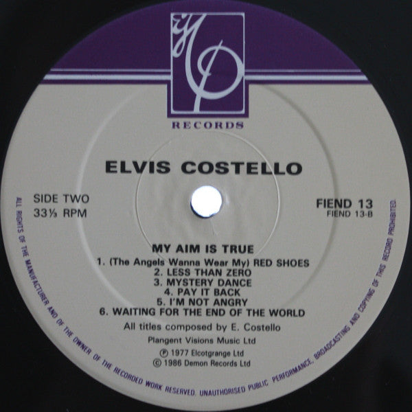 Elvis Costello ~ My Aim Is True (Vinyl) - Djungel & Jazz