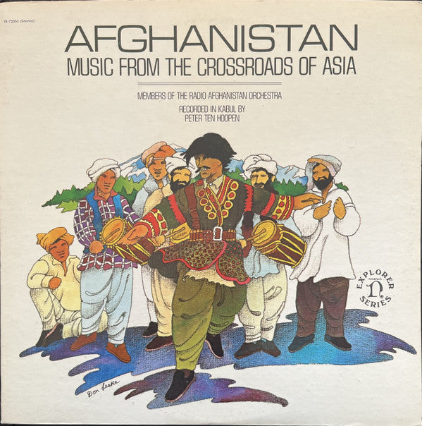 The Radio Afghanistan Orchestra ~ Afghanistan: Music From The Crossroads Of Asia (Vinyl) - Djungel & Jazz