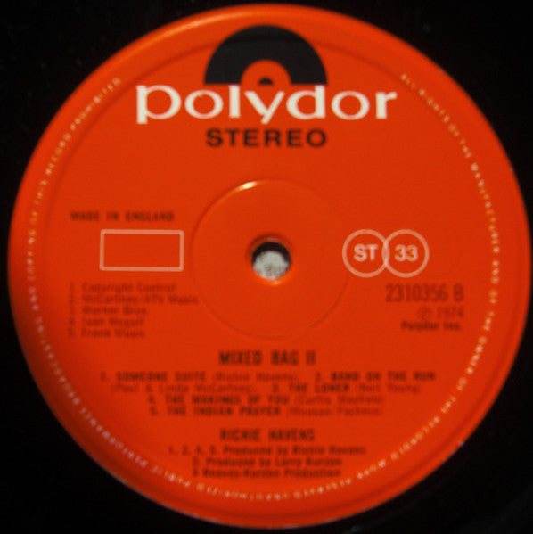Richie Havens ~ Mixed Bag II (Vinyl) - Djungel & Jazz