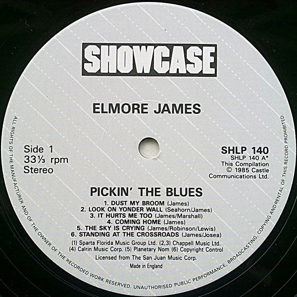 Elmore James : Pickin' The Blues (LP, Comp)