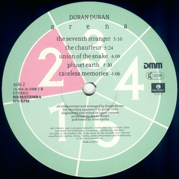 Duran Duran ~ Arena (Vinyl) - Djungel & Jazz