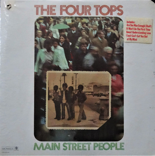 The Four Tops* : Main Street People (LP, Album, Gat)