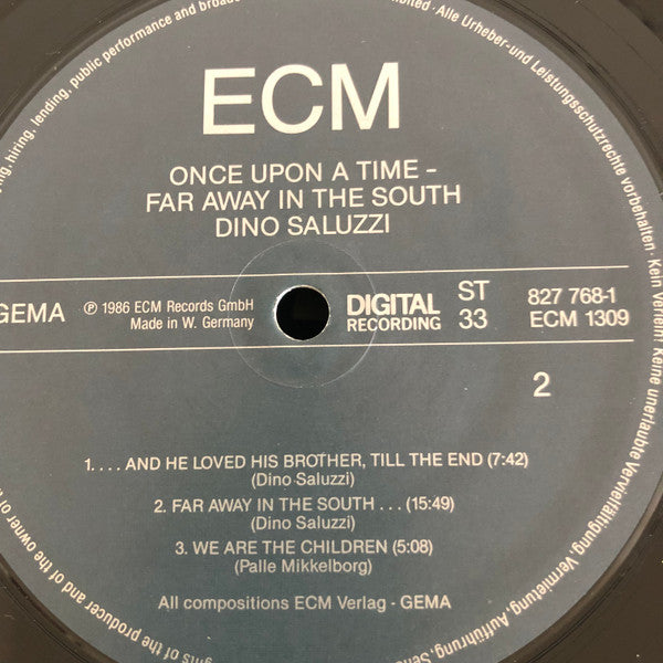 Dino Saluzzi ~ Once Upon A Time - Far Away In The South (Vinyl) - Djungel & Jazz