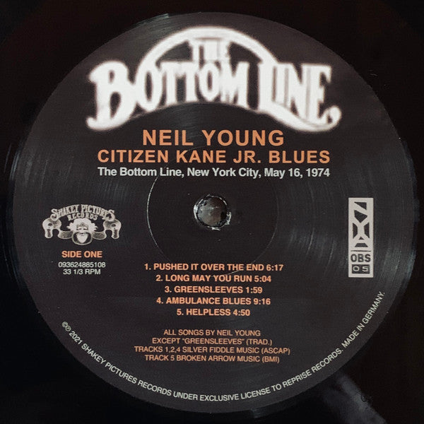 Neil Young ~ Citizen Kane Jr. Blues (Vinyl) - Djungel & Jazz