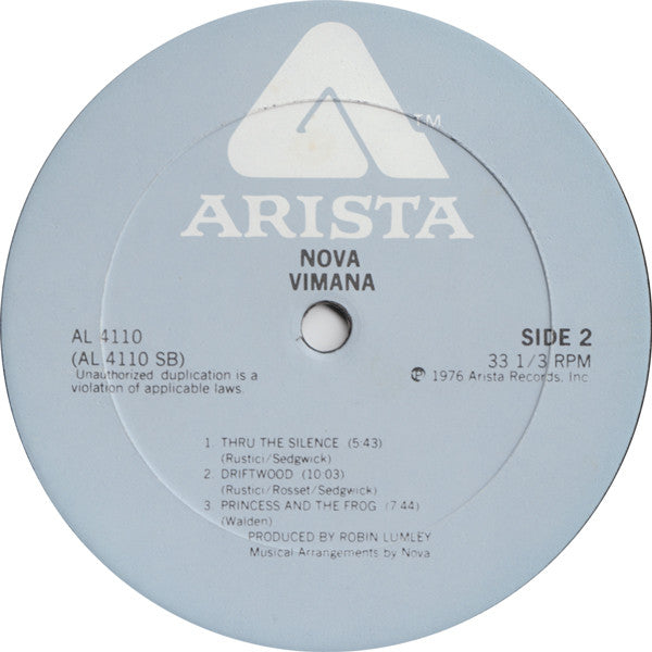 Nova  ~ Vimana (Vinyl) - Djungel & Jazz