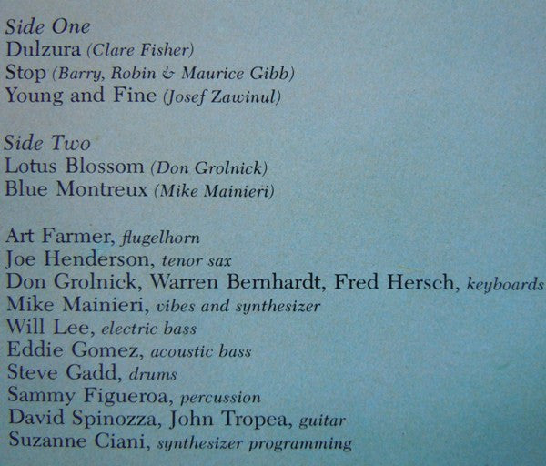 Art Farmer with Joe Henderson ~ Yama (Vinyl) - Djungel & Jazz