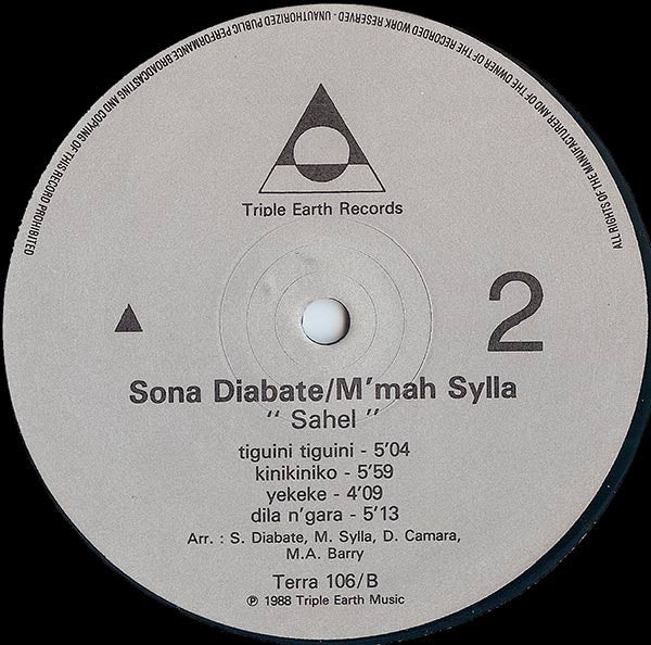 Sona Diabaté & M'Mah Sylla ~ Sahel (Vinyl) - Djungel & Jazz