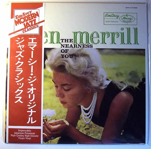 Helen Merrill : The Nearness Of You (LP, Album, Mono, RE, JVC)
