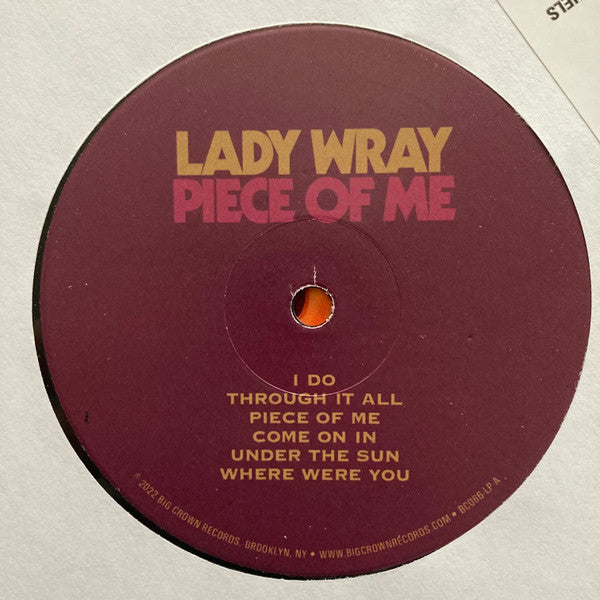 Lady Wray ~ Piece Of Me (Vinyl) - Djungel & Jazz