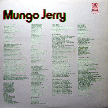 Mungo Jerry ~ Mungo Jerry (Vinyl) - Djungel & Jazz