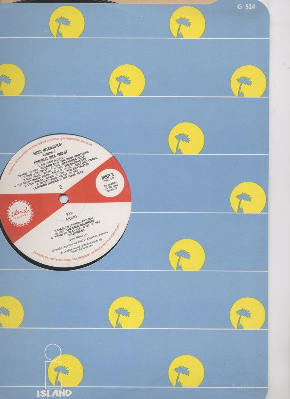 Various : More Intensified! Original Ska 1963-67 Vol. 2 (LP, Comp, Mono)