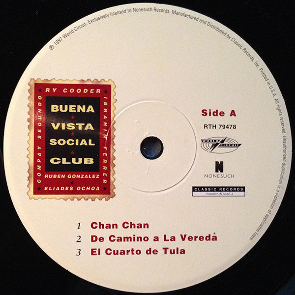 Buena Vista Social Club ~ Buena Vista Social Club (Vinyl) - Djungel & Jazz
