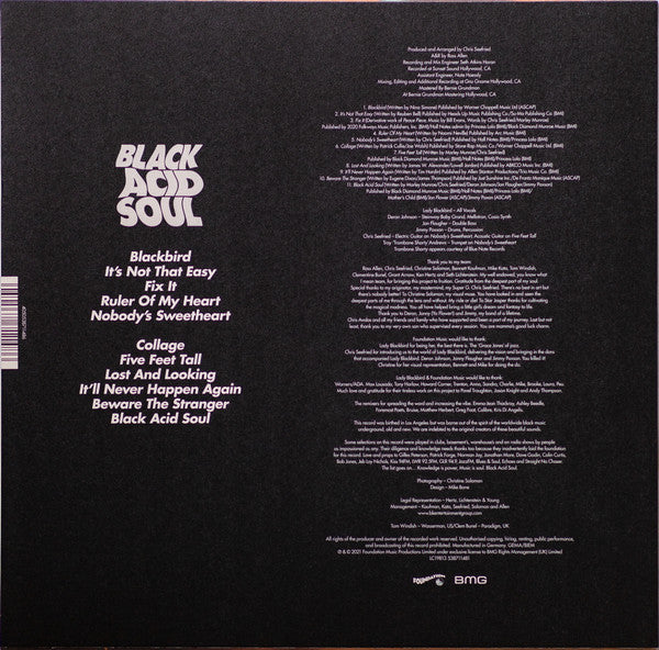 Lady Blackbird ~ Black Acid Soul (Vinyl) - Djungel & Jazz