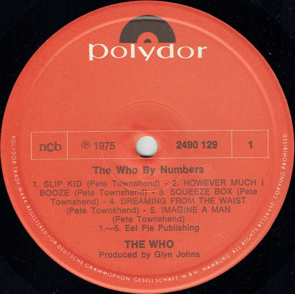 The Who ~ The Who By Numbers (Vinyl) - Djungel & Jazz