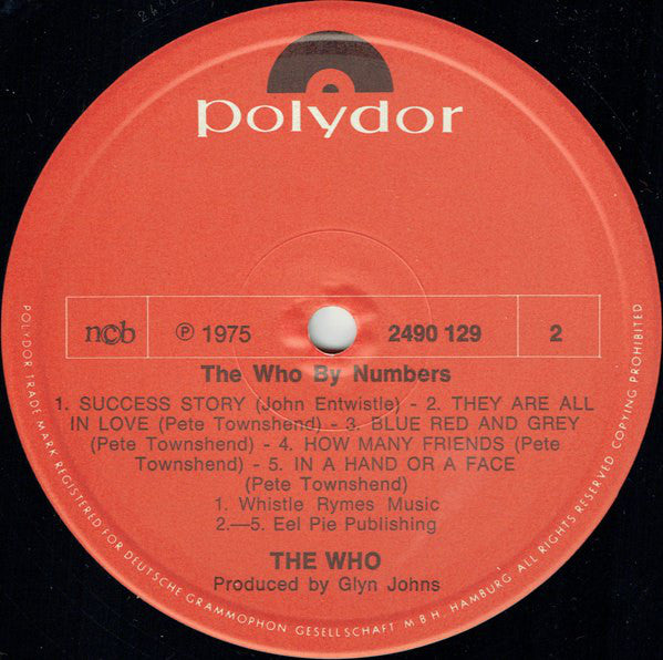 The Who ~ The Who By Numbers (Vinyl) - Djungel & Jazz